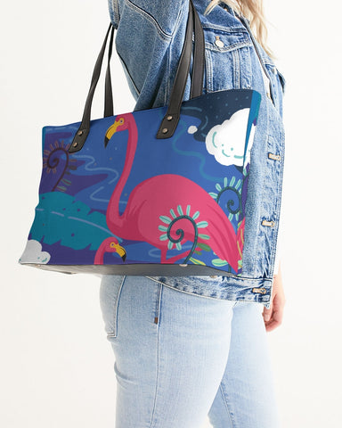 Flamingo Fest Stylish Tote