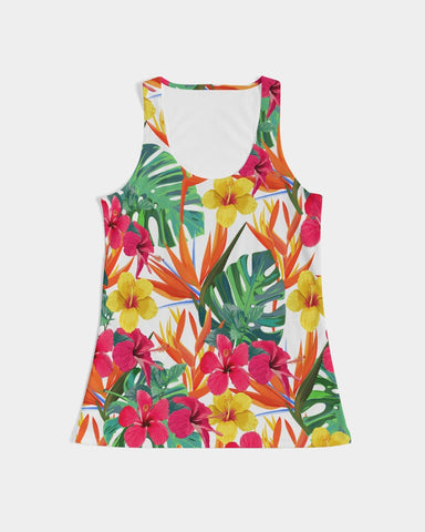 Bird of Paradise Floral Women's Racerback Tank