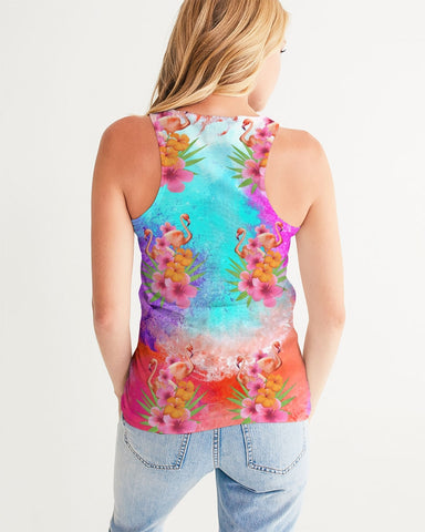 Bahama Bimini Multicolor Women's Racerback Tank