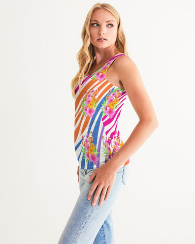 Flamingo Fiesta Women's Racerback Tank