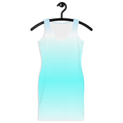 Ocean Blue Ombre Bodycon Dress