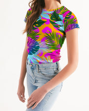 Tropical Floral Women's Tee