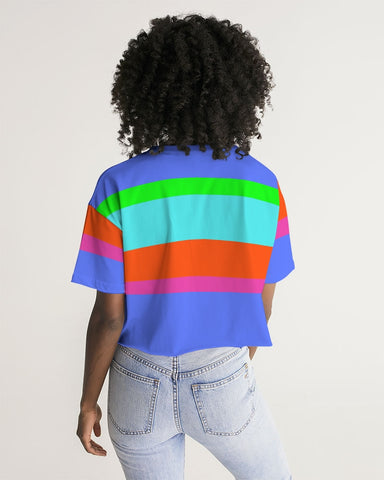 Bahama Colorblock Cropped Top