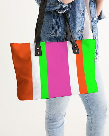 Candy Stripe Tote Bag