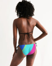 Tropical Colorblock Bikini Set