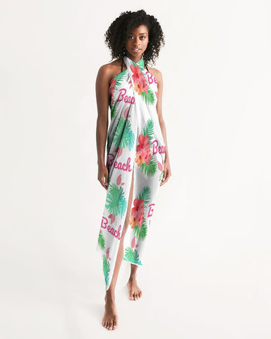 Beach Flora Swimsuit Cover Up