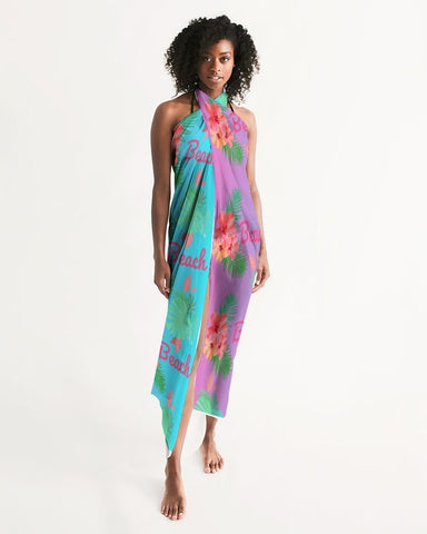 Beach Flora Ombre Swimsuit Cover Up