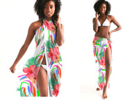 Tropical Hibiscus Swimsuit Cover Up