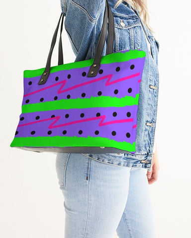 Purple Lime Crush Tote Bag