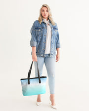 Ocean Blue Ombre Tote Bag