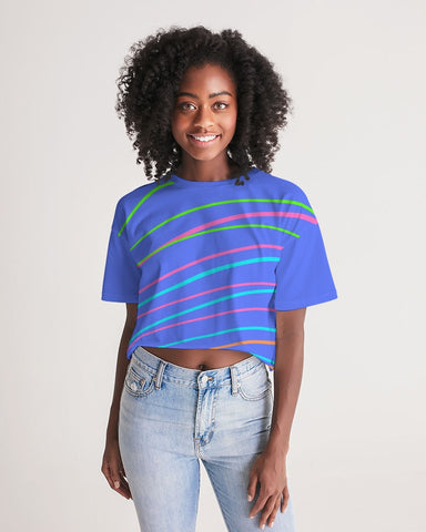 Blue Daze Cropped Top