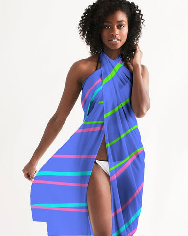 Beach Blue Color Daze Swim Cover Up