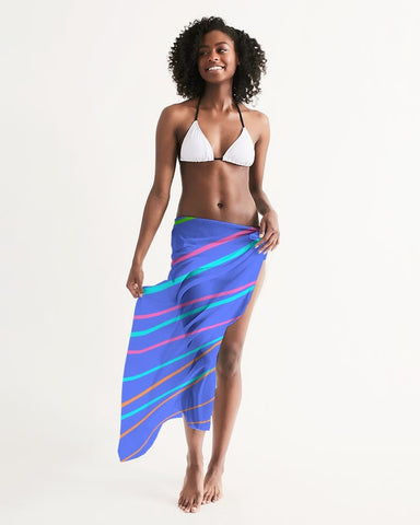 Beach Blue Color Daze Swim Cover Up