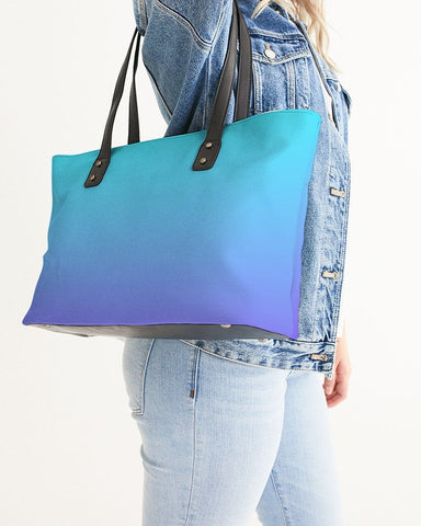 Bahama Blue Ombre Tote