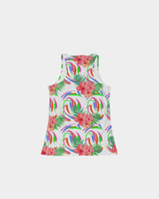 Tropical Hibiscus Women's Racerback Tank