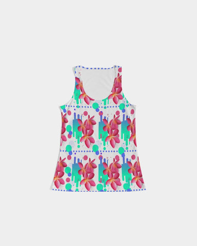 Pink Plumeria Women's Racerback Tank