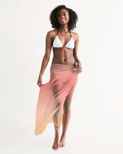 Peach Ombre Swimsuit Cover Up