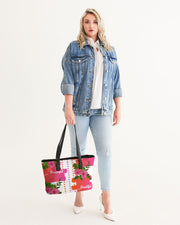 Pink Hibiscus Beautiful Graphic Tote Bag