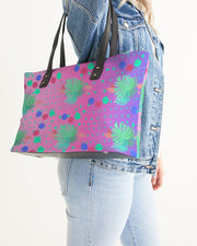 Tropical Pink Lilac Ombre Tote Bag