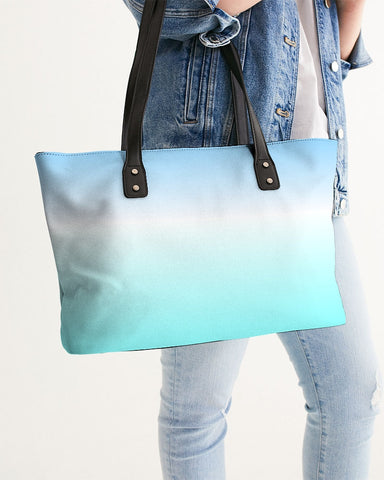 Ocean Blue Ombre Tote Bag