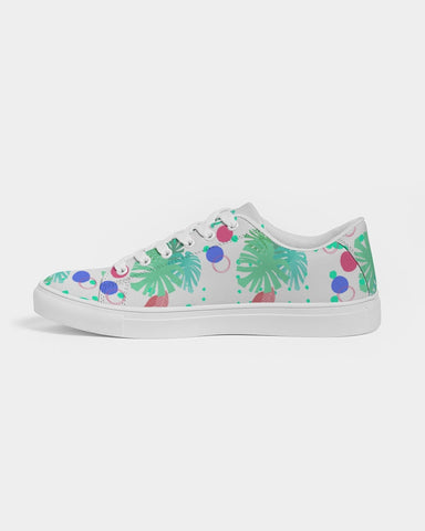 Tropical Leaves N Dots Sneakers