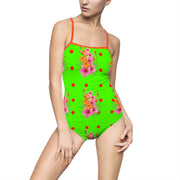 Tropical Lime Swimsuit