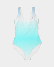 OCEAN BLUE OMBRE COUPLES MATCHING SWIMSUITS