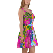 Floral Tropical Skater Dress