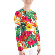 Bird of Paradise Tropical Women's Rash Guard