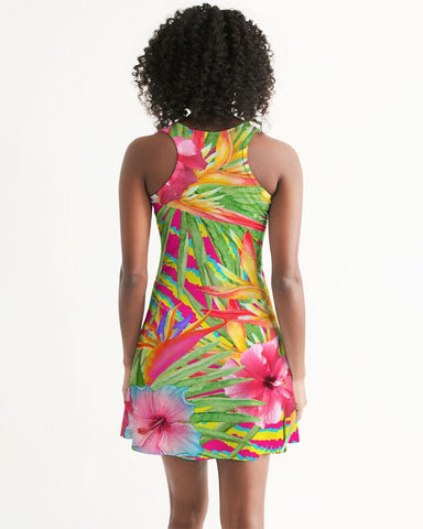 Paradise Island Floral Racerback Dress