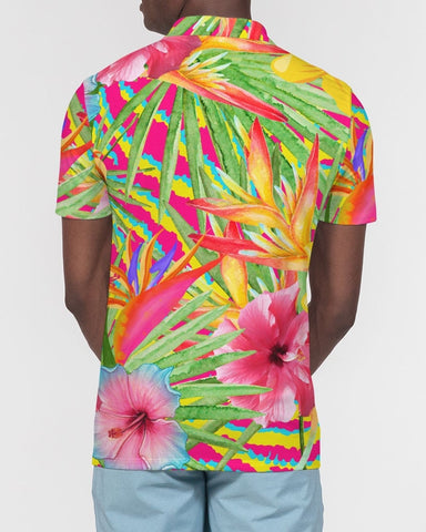 Paradise Island Floral Matching Couples Outfits