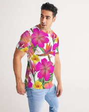 Hibiscus Paradise Floral Matching Couples Outfits