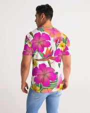 Hibiscus Paradise Floral Matching Couples Outfits