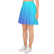 BAHAMA BLUE OMBRE SKATER SKIRT