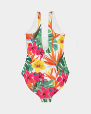 Bird of Paradise Floral Women's One-Piece Swimsuit