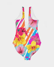 Island Flowers Women's One-Piece Swimsuit