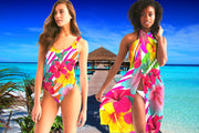 Island Flowers Women's One-Piece Swimsuit