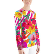 Island Flowers Women's Rash Guard