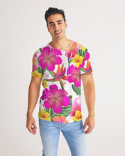 Hibiscus Paradise Floral Matching Couples Outfits