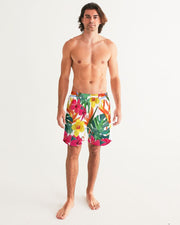 BIRD OF PARADISE FLORAL COUPLES SWIMSUITS