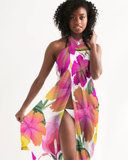 Hibiscus Paradise Floral Swimsuit Cover Up
