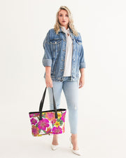 HIBISCUS FLORAL TOTE BAG