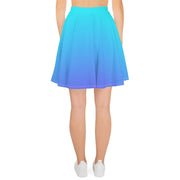 BAHAMA BLUE OMBRE SKATER SKIRT