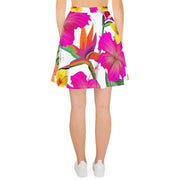 HIBSICUS PARADISE FLORAL SKATER SKIRT